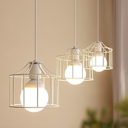 1 Lichter Country Metall Pendelleuchte