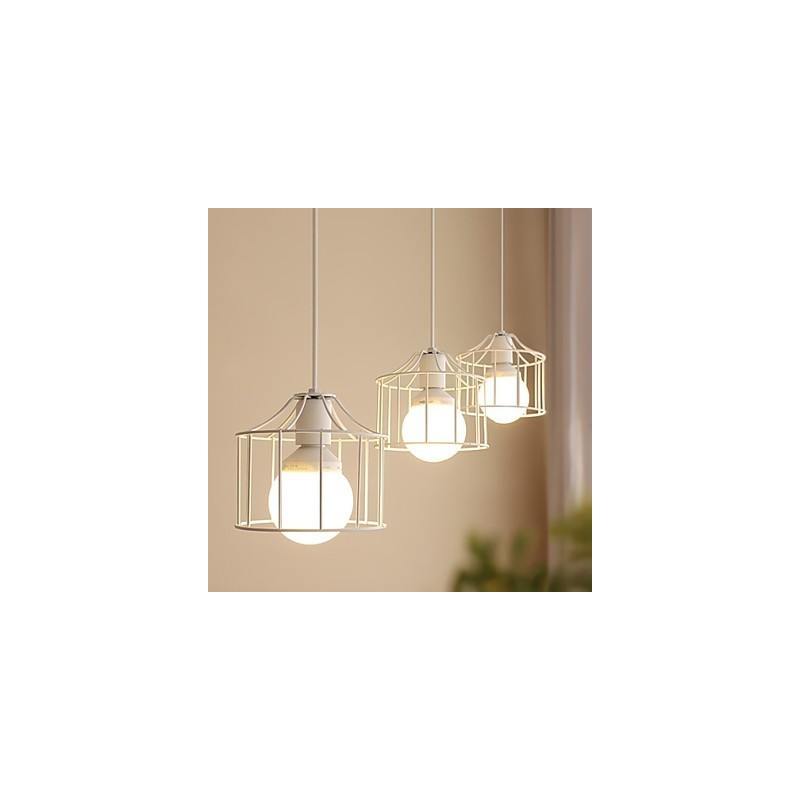 1 Lichter Country Metall Pendelleuchte