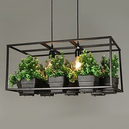 Moderne Pendelleuchte im zeitgenössischen dekorativen Design (ohne Pflanzen)