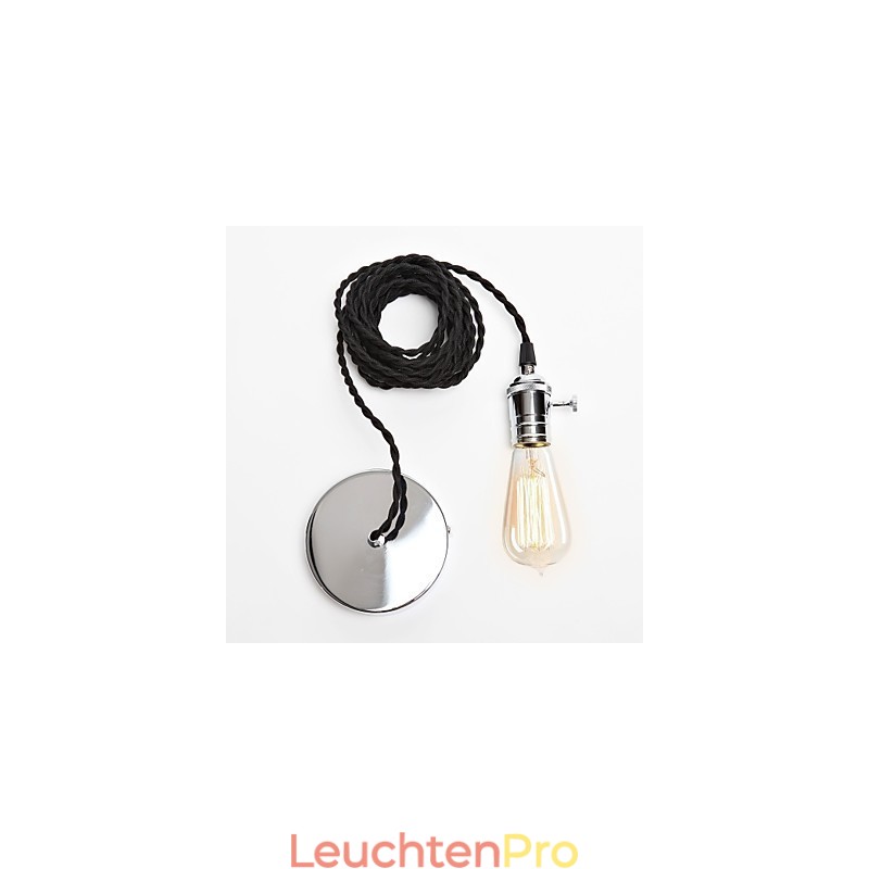 Traditionelle, klassische Pendelleuchte aus Metall im Mini-Stil im Vintage-Stil