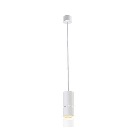 GE 05032 8W 136mm 1-flammige Mini-Pendelleuchte, gepudert weiß mit Aluminium GE 05032 8W 136mm 1-flammige Mini-Pendelleuchte, gepudert weiß mit Aluminium