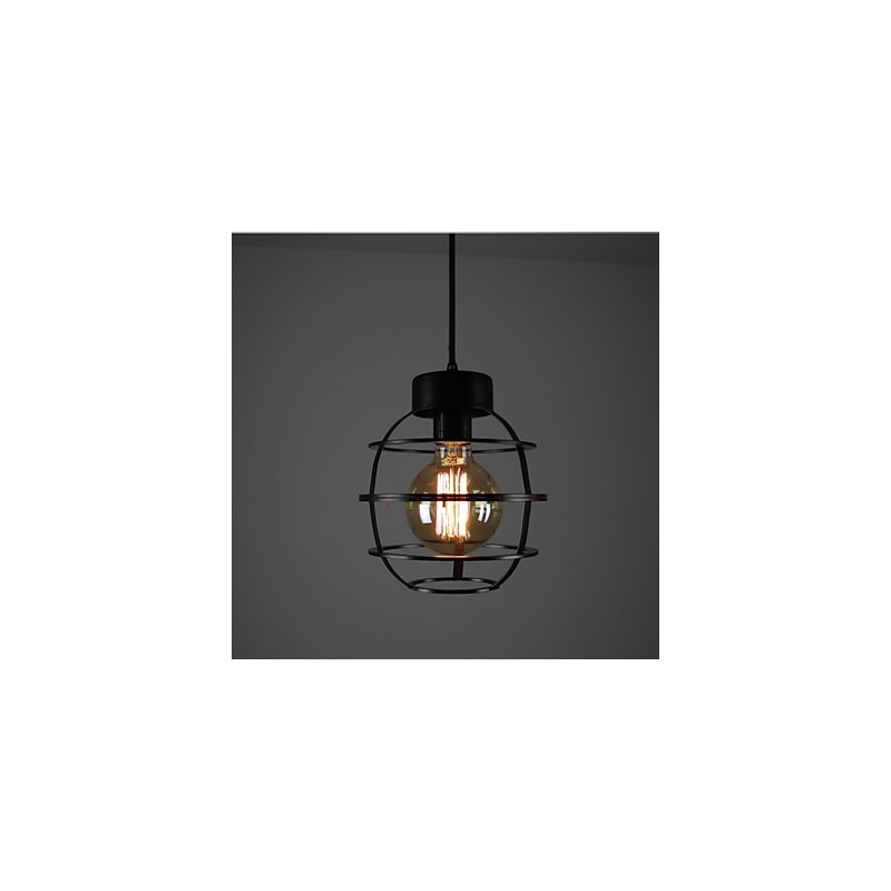 Retro Designer Metall Pendelleuchte