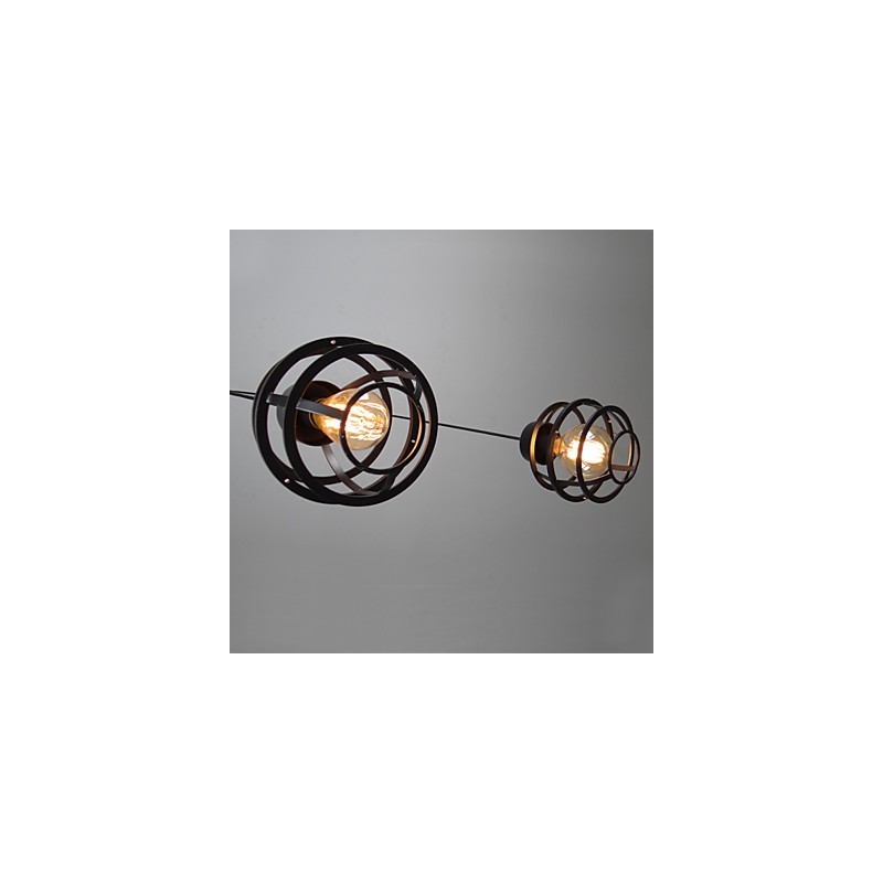 Retro Designer Metall Pendelleuchte