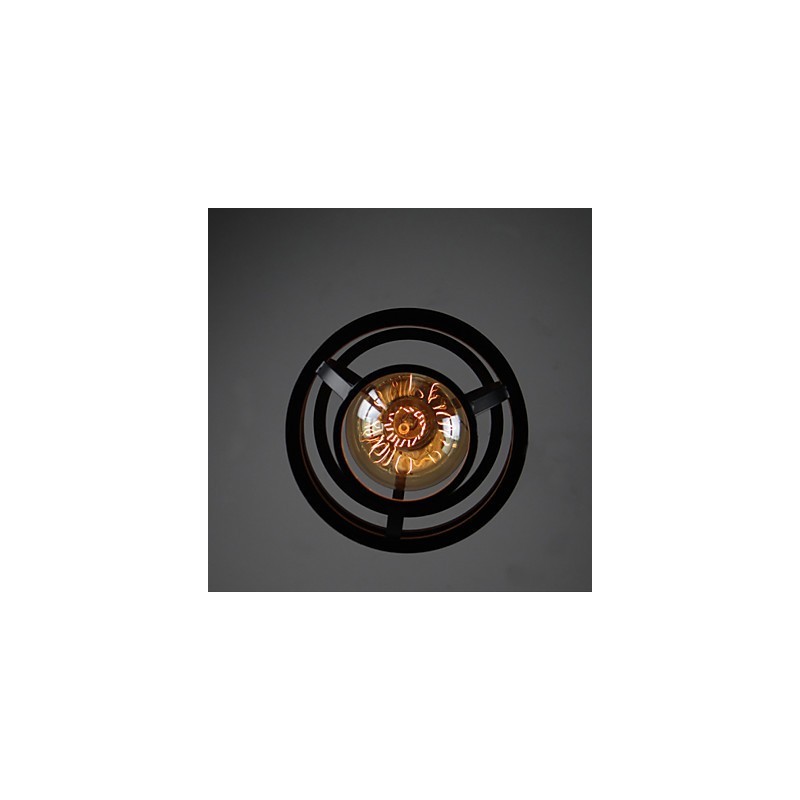 Retro Designer Metall Pendelleuchte