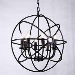 Mini-Stil Kronleuchter Pendelleuchte Modern Zeitgenössisch Traditionell Klassisch Rustikal Lodge Retro Laterne Country Globe
