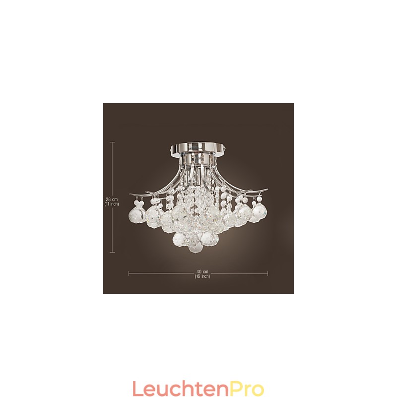 Kronleuchter Modern Kristall 3 Lichter