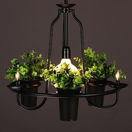 Moderne Pendelleuchte im zeitgenössischen dekorativen Design (ohne Pflanzen)