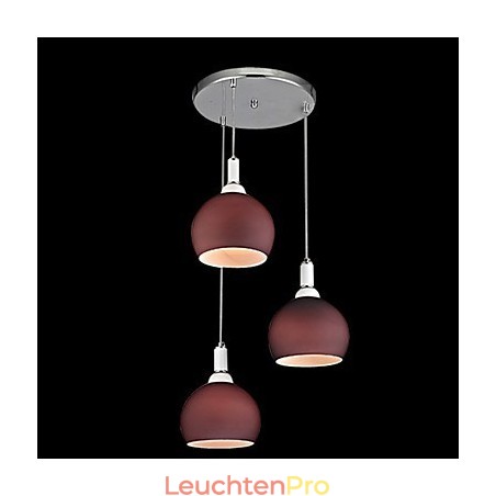 Moderne, zeitgenössische Pendelleuchte im Mini-Stil mit galvanisierter Beschichtung Moderne, zeitgenössische Pendelleuchte im Mini-Stil mit galvanisierter Beschichtung