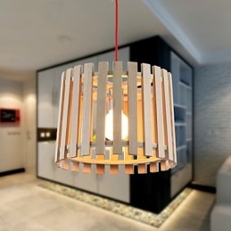 Pendelleuchten Mini-Stil Modern Zeitgenössisch Holz