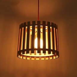 Pendelleuchten Mini-Stil Modern Zeitgenössisch Holz