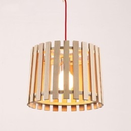 Pendelleuchten Mini-Stil Modern Zeitgenössisch Holz