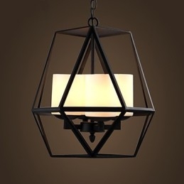 Top level Americange Vintage schwarz Eisen Lampe Moderne Kronleuchter Kronleuchter 4 lichter