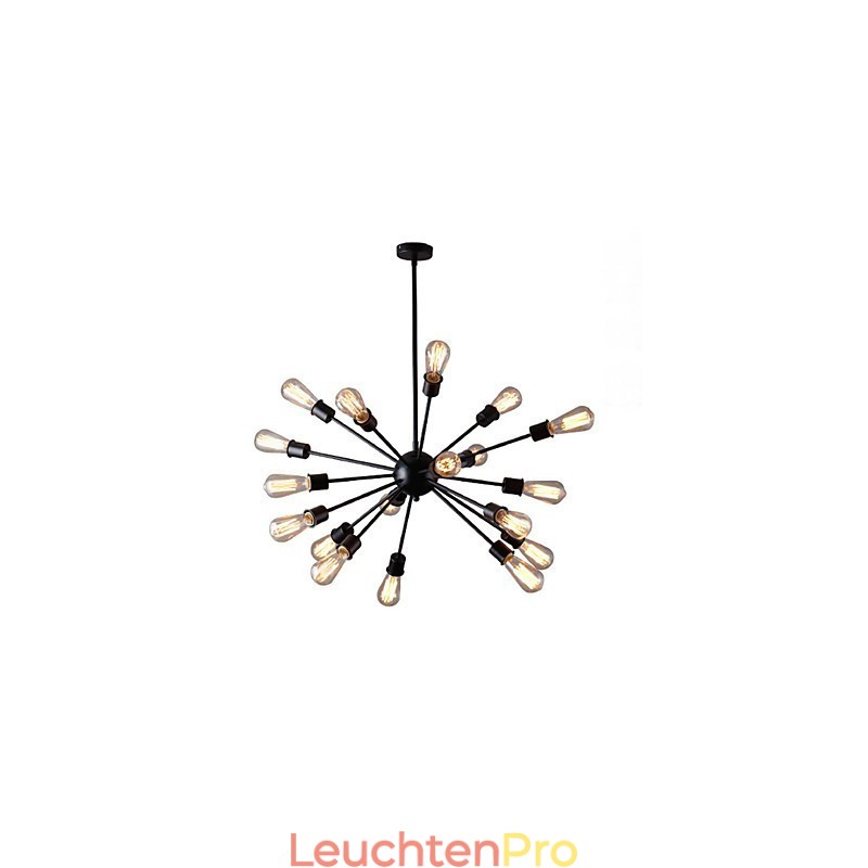 Moderne Pendelleuchte mit 20 Lichtern und radialer Funktion