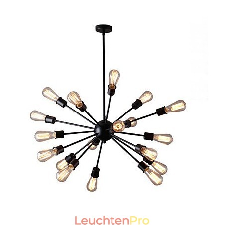Moderne Pendelleuchte mit 20 Lichtern und radialer Funktion Moderne Pendelleuchte mit 20 Lichtern und radialer Funktion