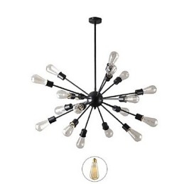 Moderne Pendelleuchte mit 20 Lichtern und radialer Funktion