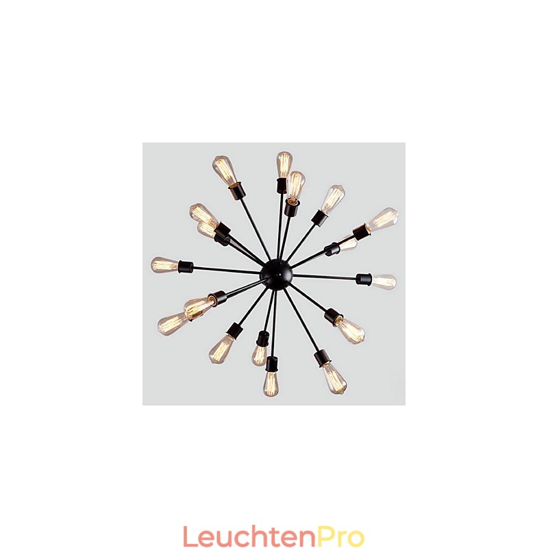 Moderne Pendelleuchte mit 20 Lichtern und radialer Funktion