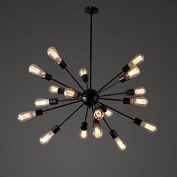 Moderne Pendelleuchte mit 20 Lichtern und radialer Funktion