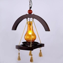 Americange Massivholz Pendelleuchte