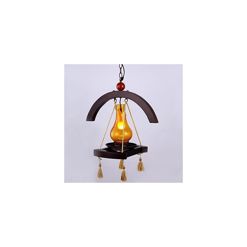 Americange Massivholz Pendelleuchte