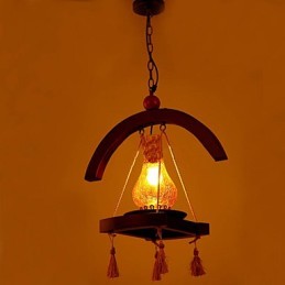 Americange Massivholz Pendelleuchte