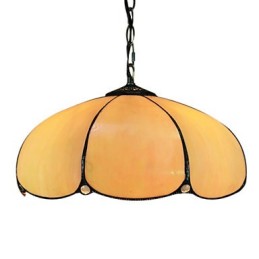 2-flammige Pendelleuchte in Orange