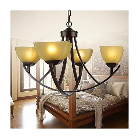 Kronleuchter 4 Lichter Traditionell Klassisch Vintage Metall