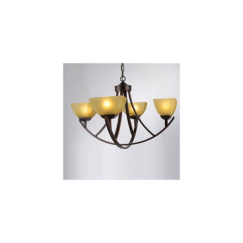 Kronleuchter 4 Lichter Traditionell Klassisch Vintage Metall