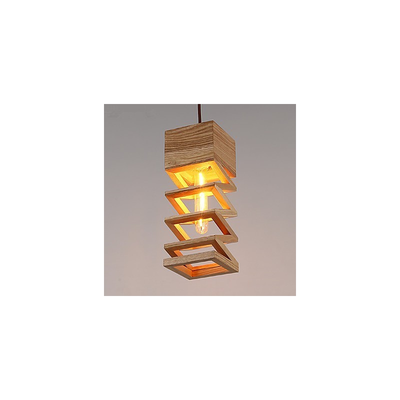 Pendelleuchten Country Holz Bambus