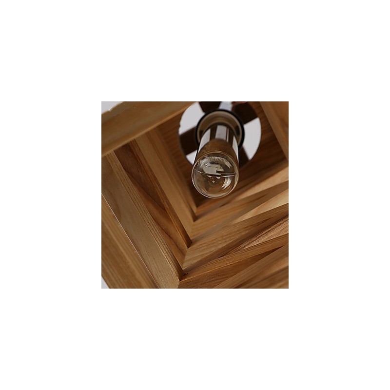 Pendelleuchten Country Holz Bambus