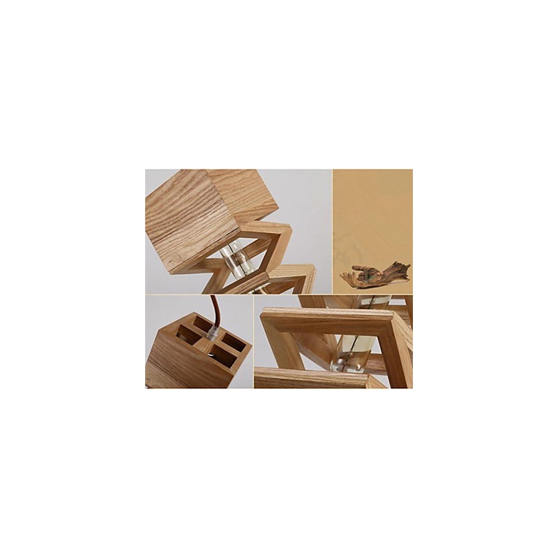 Pendelleuchten Country Holz Bambus
