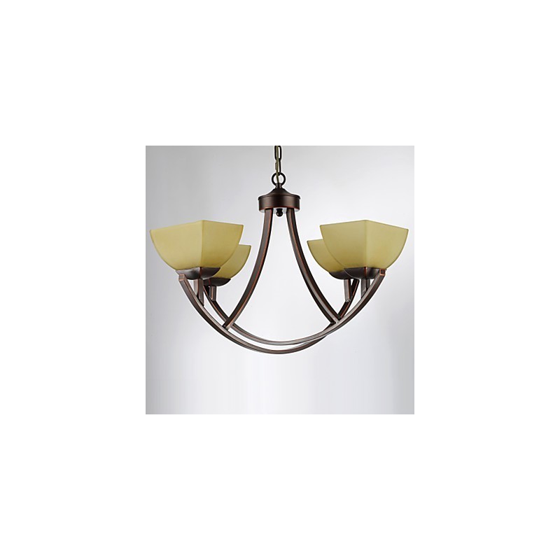 Kronleuchter 4 Lichter Traditionell Klassisch Vintage Metall