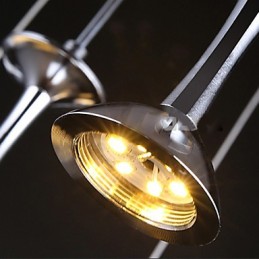 Moderne Pendelleuchte 7 Lichter Integrierte Glühbirnen enthalten Treppenlicht