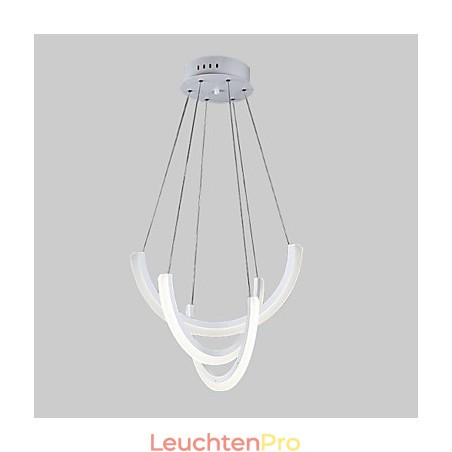 Moderne Pendelleuchte aus Acryl im zeitgenössischen Design Moderne Pendelleuchte aus Acryl im zeitgenössischen Design