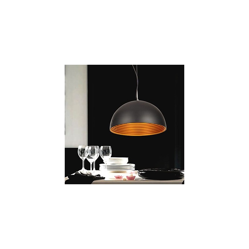 Moderne zeitgenössische Retro-Schüssel Mini-Stil Malerei Pendelleuchte