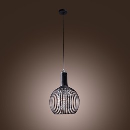 Moderne zeitgenössische Laterne Kristall Mini Stil galvanisierte Pendelleuchte