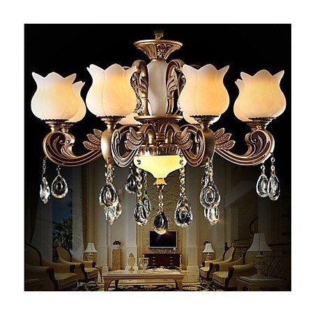 Europäische Kristall-Pendelleuchte und luxuriöse Lampe Europäische Kristall-Pendelleuchte und luxuriöse Lampe