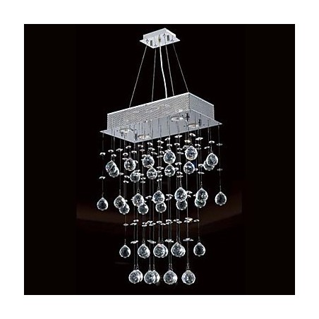 Moderne zeitgenössische Kristall Mini Stil galvanisierte Kronleuchter Unterputz Moderne zeitgenössische Kristall Mini Stil galvanisierte Kronleuchter Unterputz