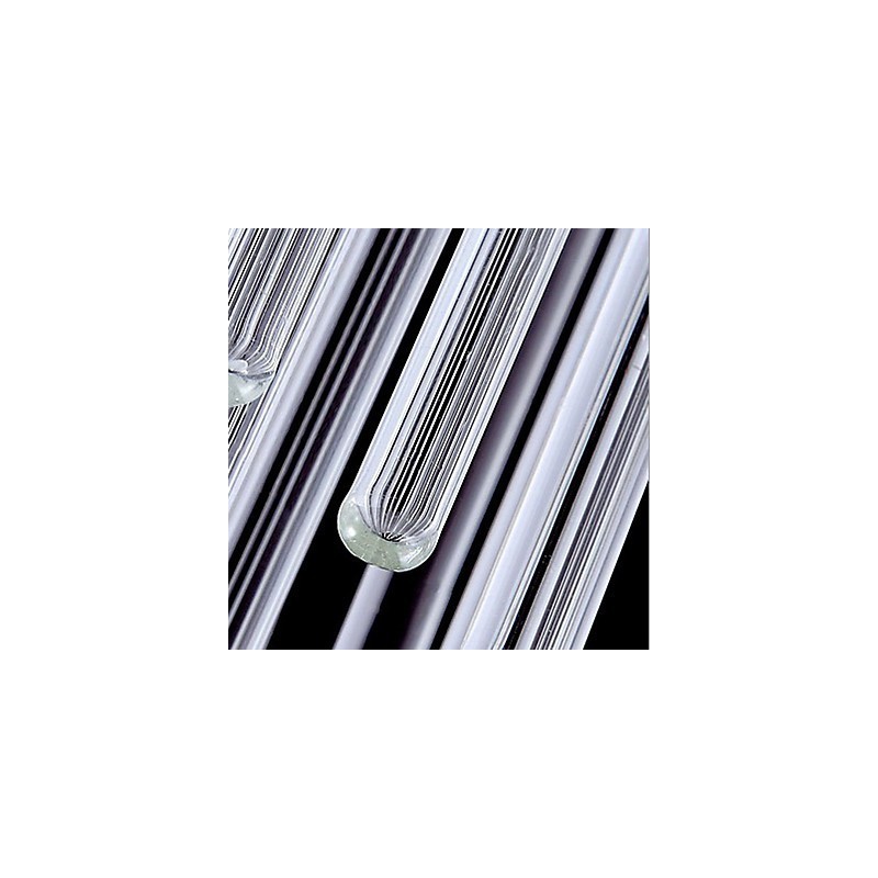 Moderne Pendelleuchte mit 3 Lichtern und Glasstab