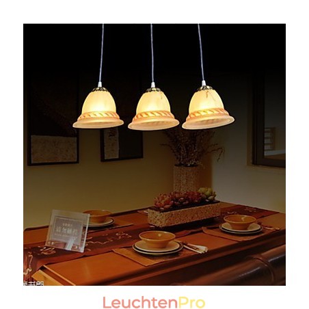 Pendelleuchte Drei Lichter Bronze Europäische Retro Klassisch Pendelleuchte Drei Lichter Bronze Europäische Retro Klassisch
