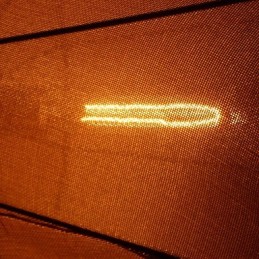Pendelleuchte im nordamerikanischen Retro-Stil mit 1 Licht und Stoffschirm