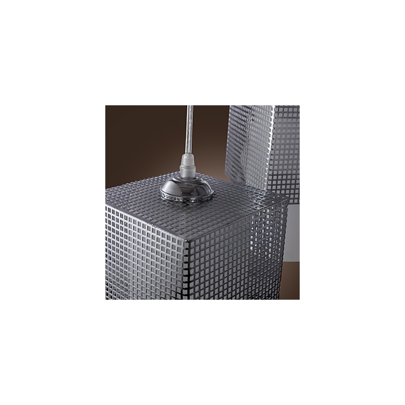 Moderne, zeitgenössische Pendelleuchte im Mini-Stil mit galvanisierter Beschichtung