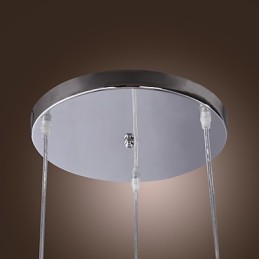 Moderne, zeitgenössische Pendelleuchte im Mini-Stil mit galvanisierter Beschichtung