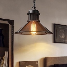 Pendelleuchten Mini Style Retro Garage Metall