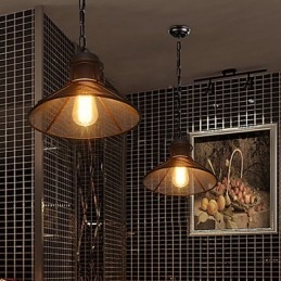 Pendelleuchten Mini Style Retro Garage Metall