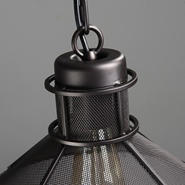Pendelleuchten Mini Style Retro Garage Metall