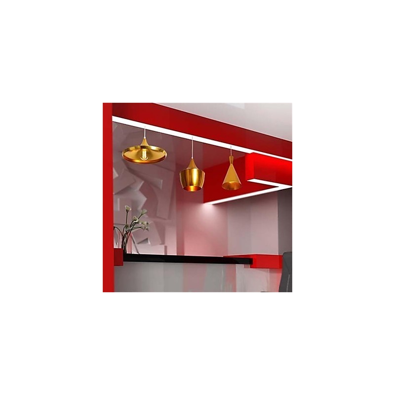 Americange Gold 3-Kopf-Aluminium-Tischanhänger