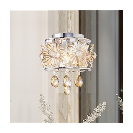 Moderne klare Kugel Glanz Kristall Kronleuchter Deckenleuchte Home Decor Suspension Pendelleuchte Leuchte Licht