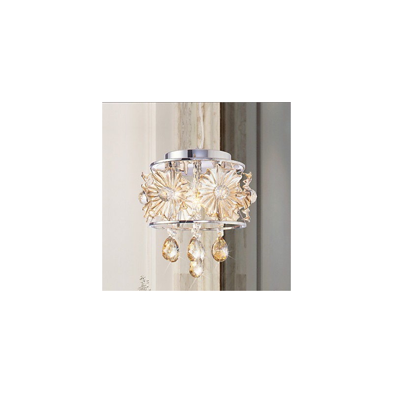 Moderne klare Kugel Glanz Kristall Kronleuchter Deckenleuchte Home Decor Suspension Pendelleuchte Leuchte Licht