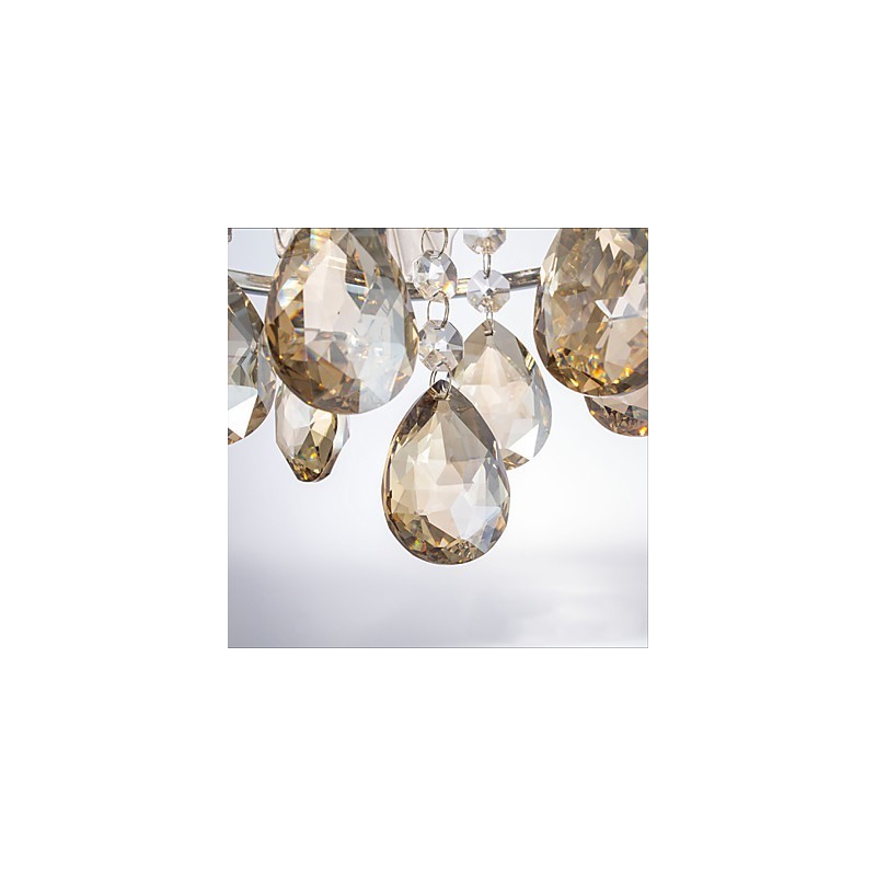 Moderne klare Kugel Glanz Kristall Kronleuchter Deckenleuchte Home Decor Suspension Pendelleuchte Leuchte Licht