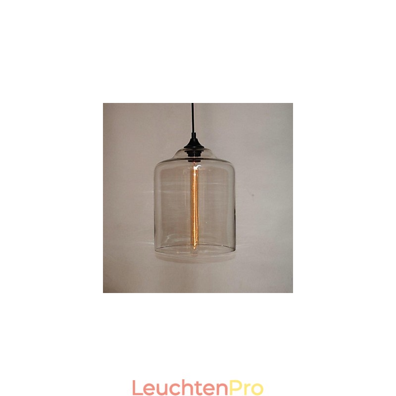 Flaschendesign-Anhänger 1 Licht Prägnante Eisenmalerei
